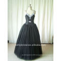 black tulle with crystal beading evening dress fashion 2012 100_9111